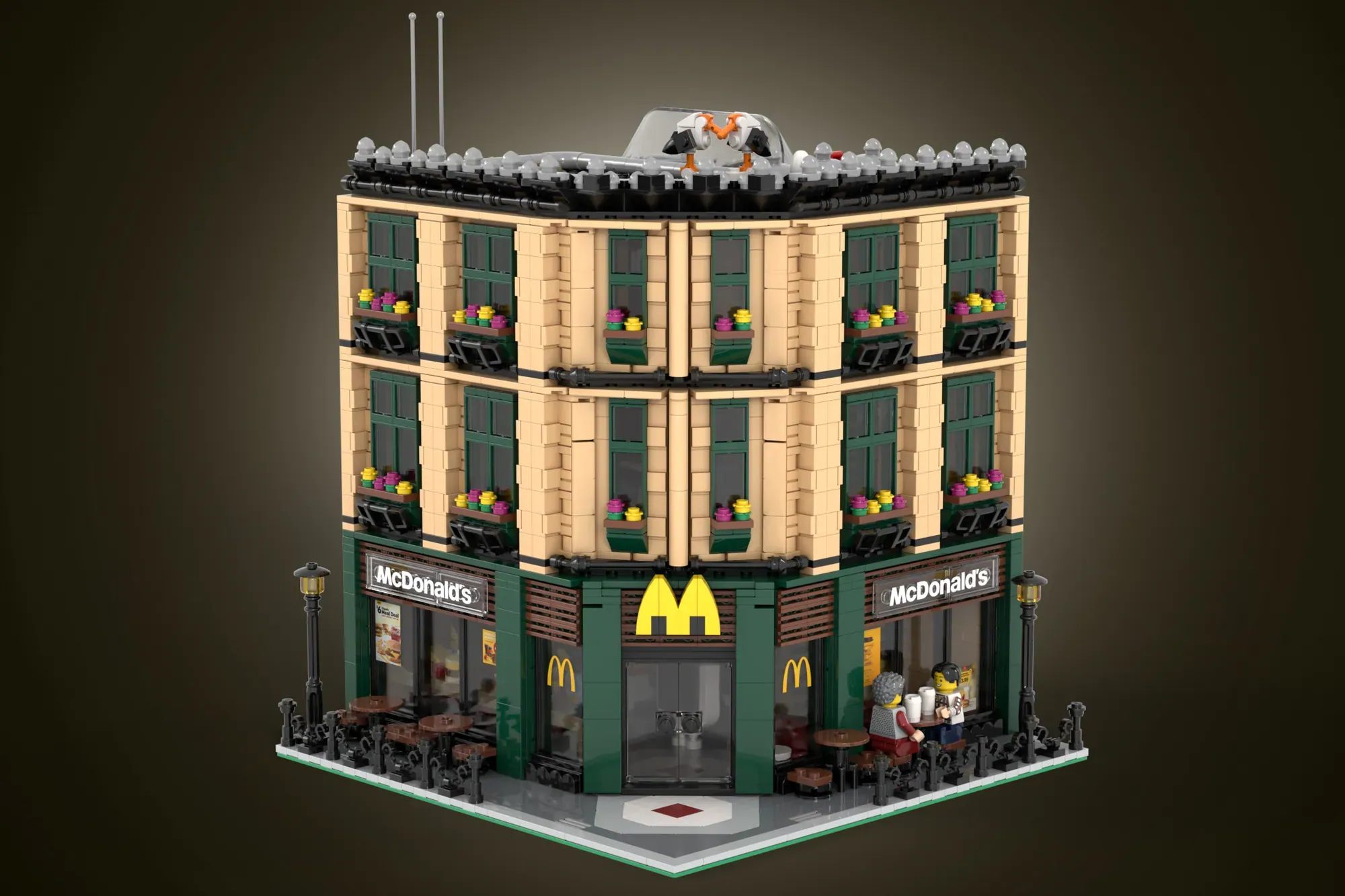 Modular McDonald's | LEGO® Ideas