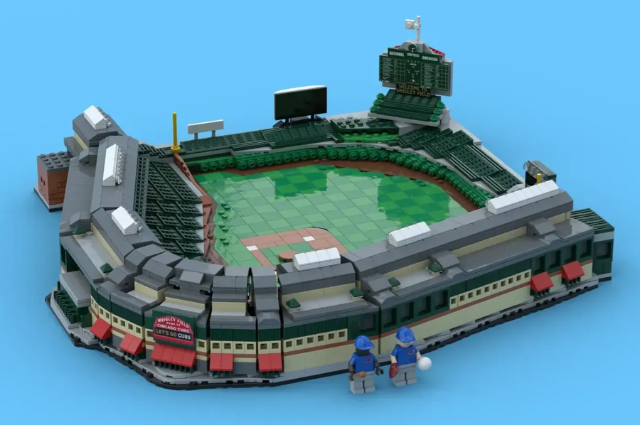 Busch stadium lego set sale