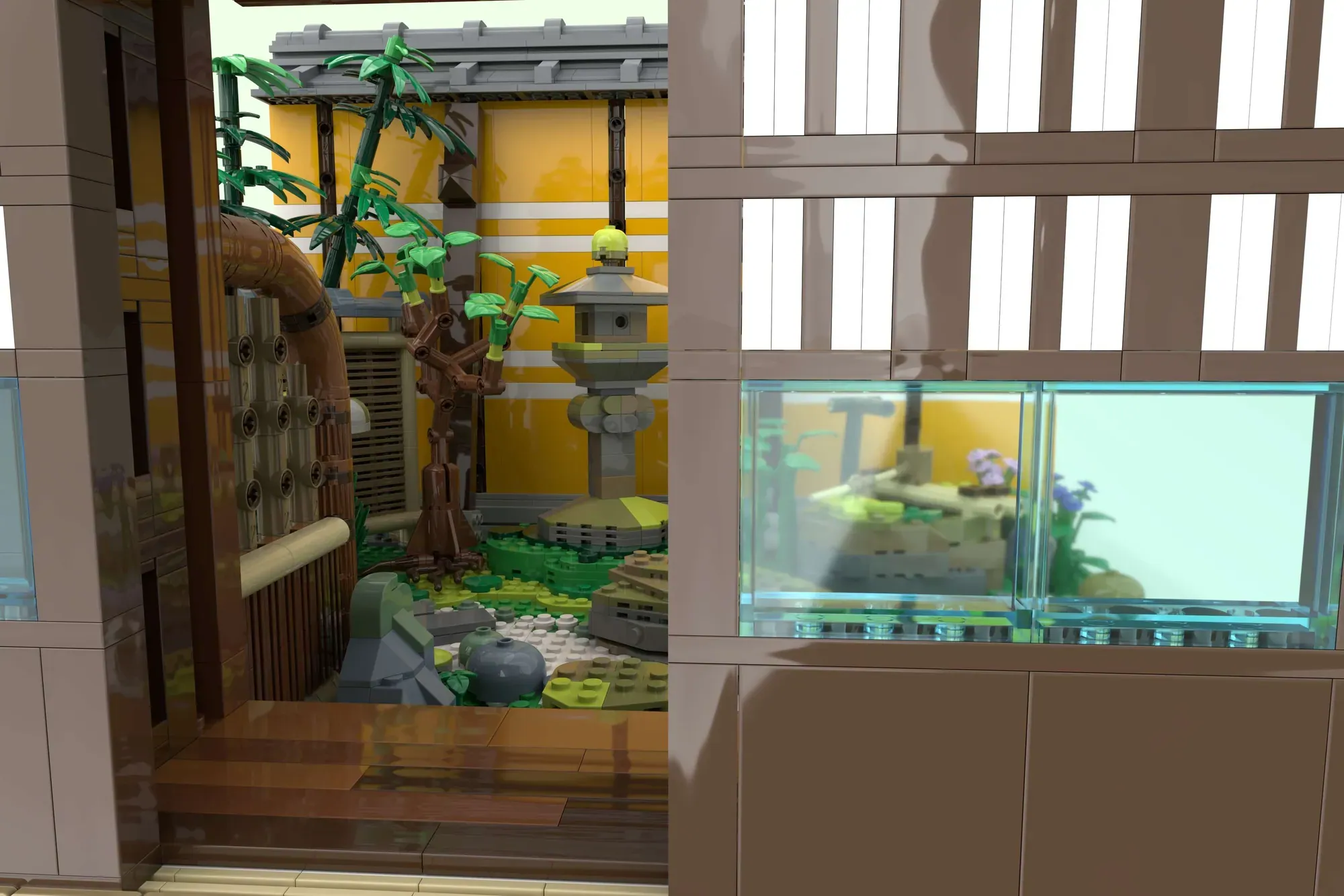 Japanese Courtyard Garden 坪庭 | LEGO® Ideas