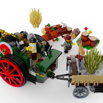 lego traction engine