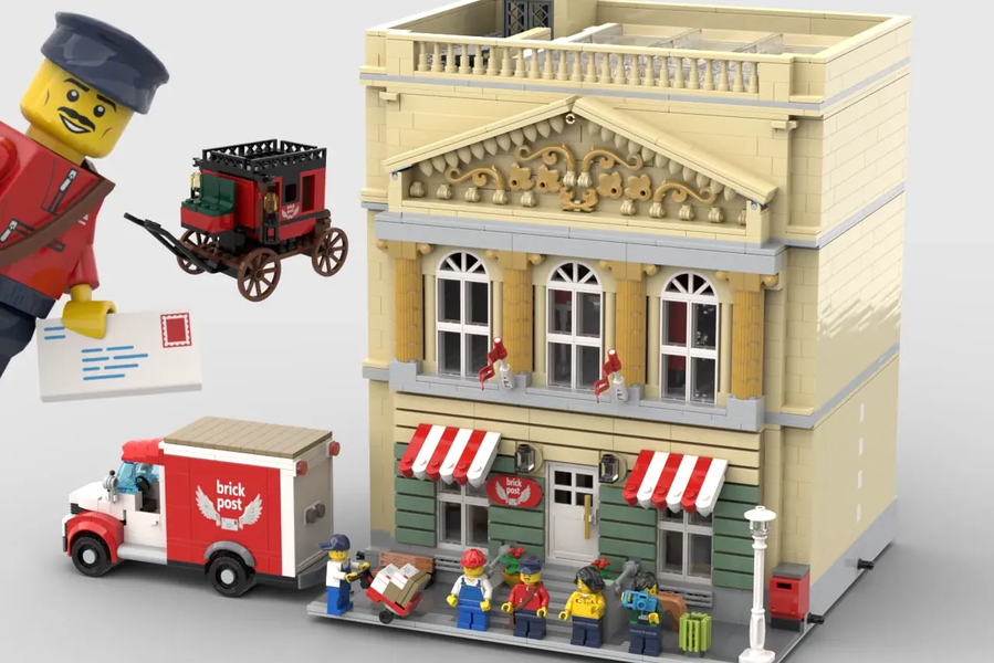 Lego creator cheap post office