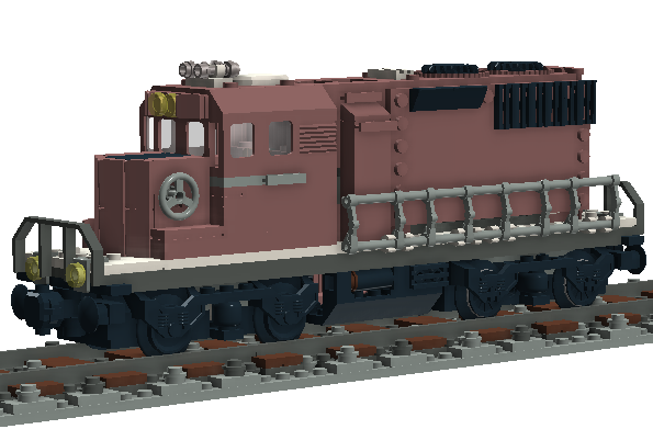 Diesel store lego train