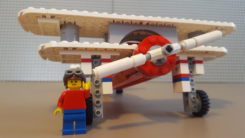 lego old plane