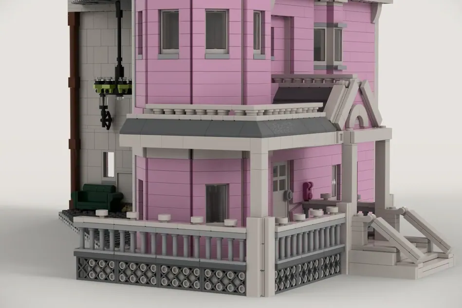 LEGO IDEAS - Coraline's Pink Palace Apartments