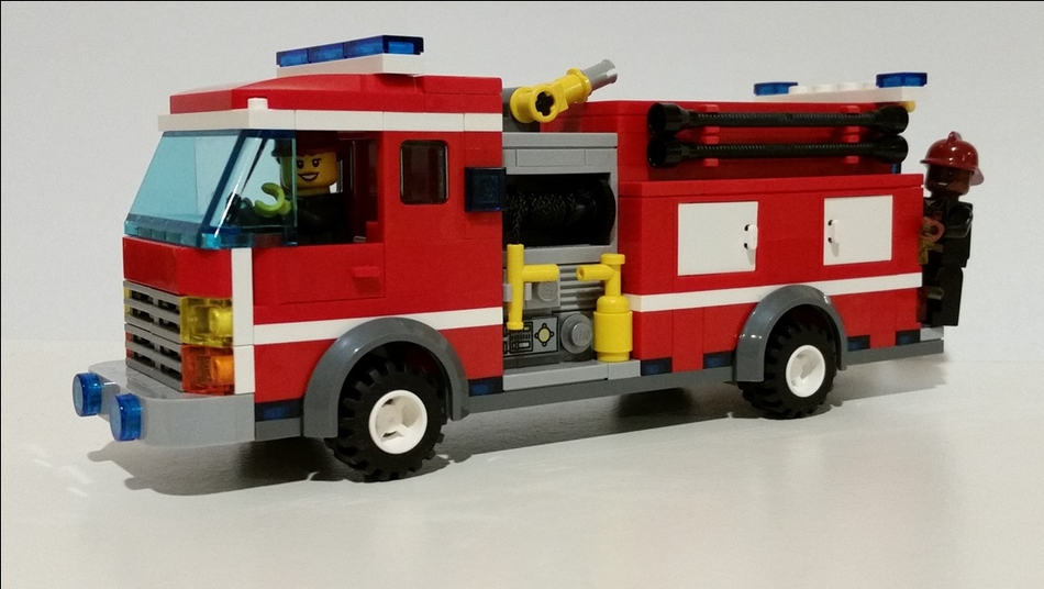 New lego store fire truck