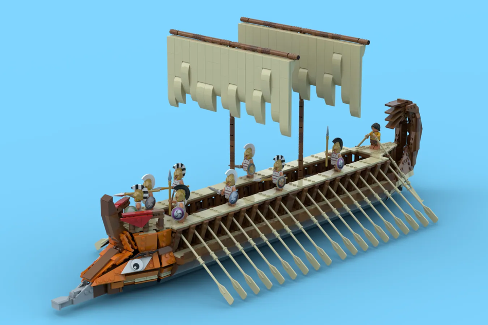 Lego trireme sales