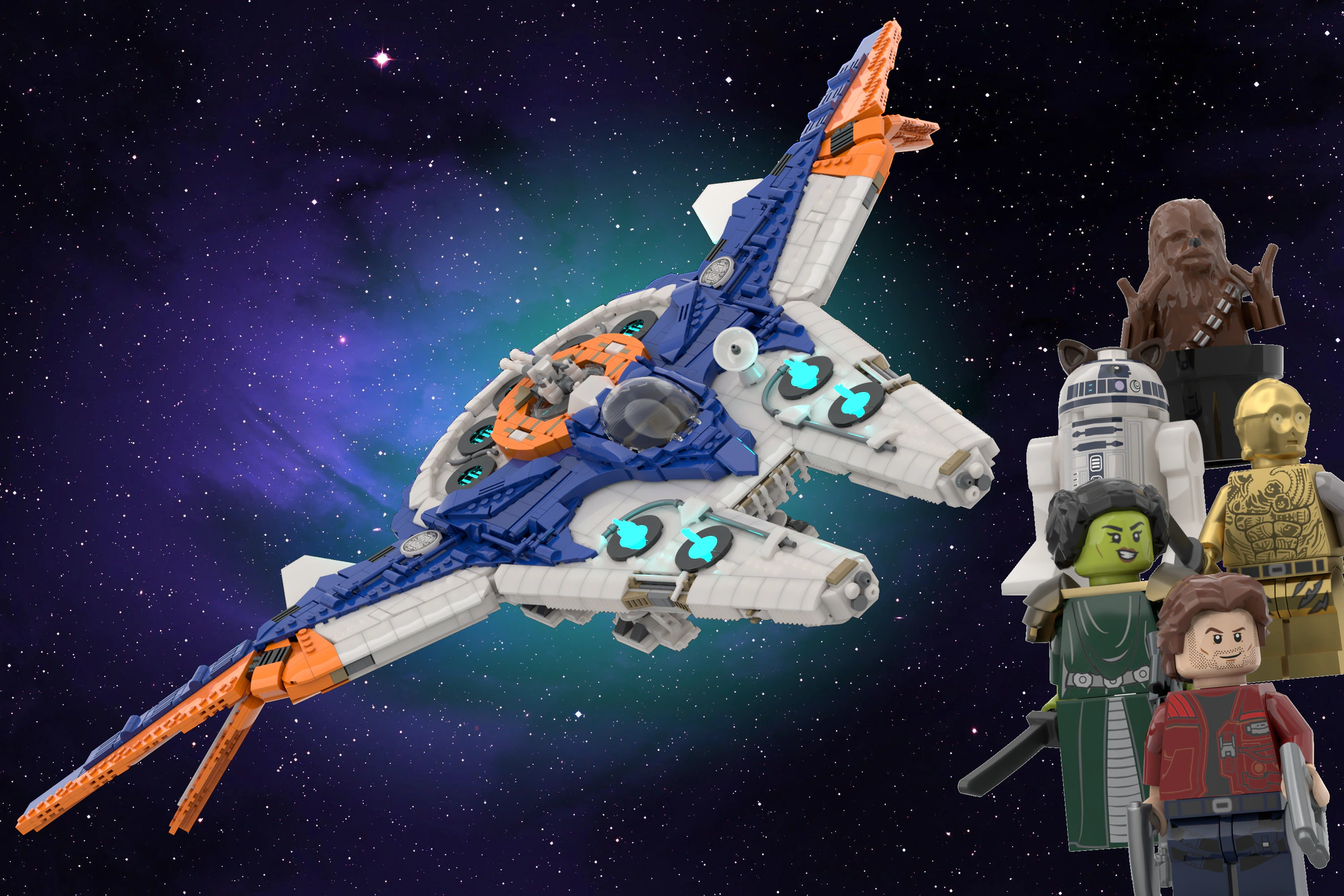 The Guardian of Hope - Milano X Falcon | LEGO® Ideas