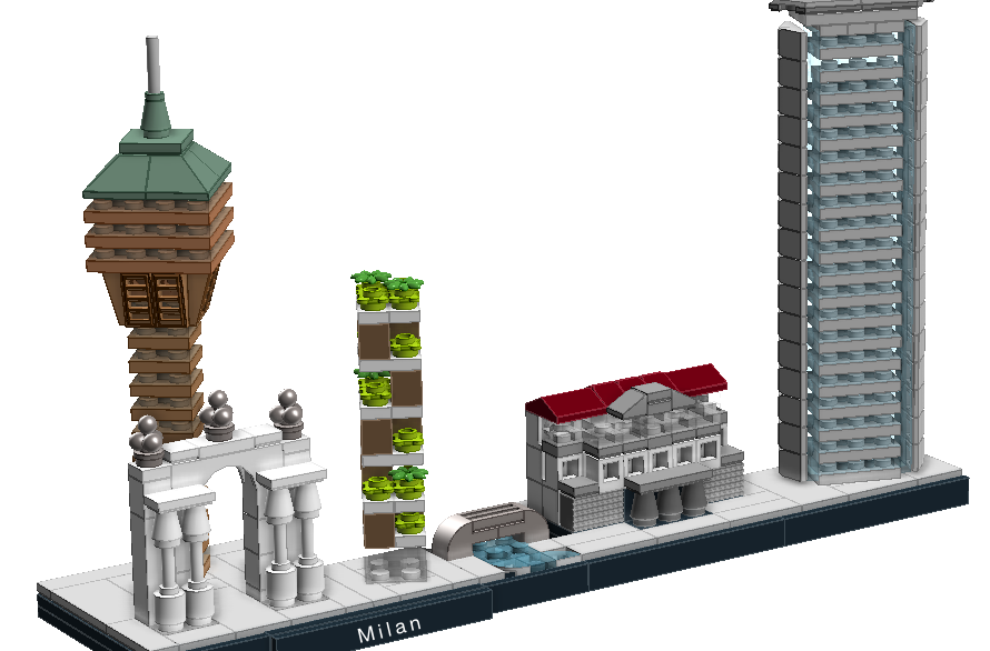 Lego outlet architecture ideas