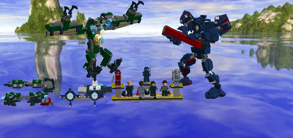 Lego jaeger best sale pacific rim