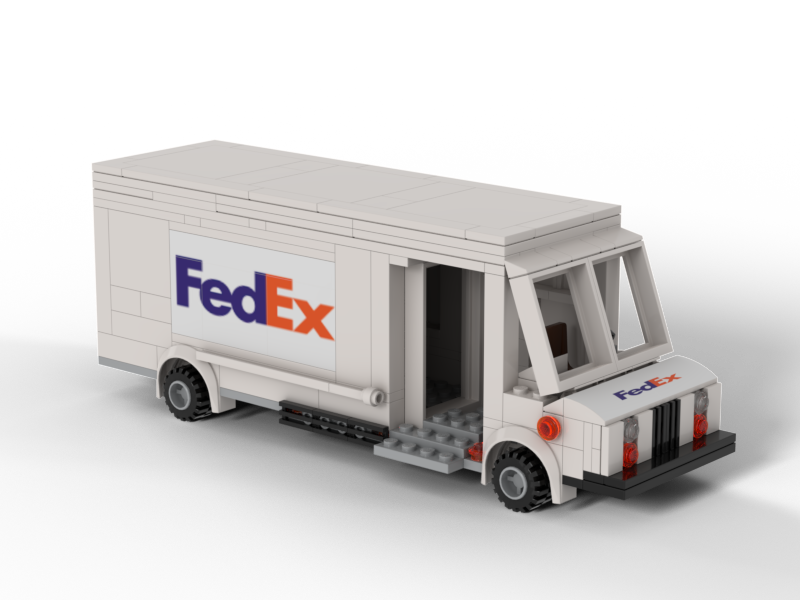 LEGO IDEAS FedEx Delivery Truck