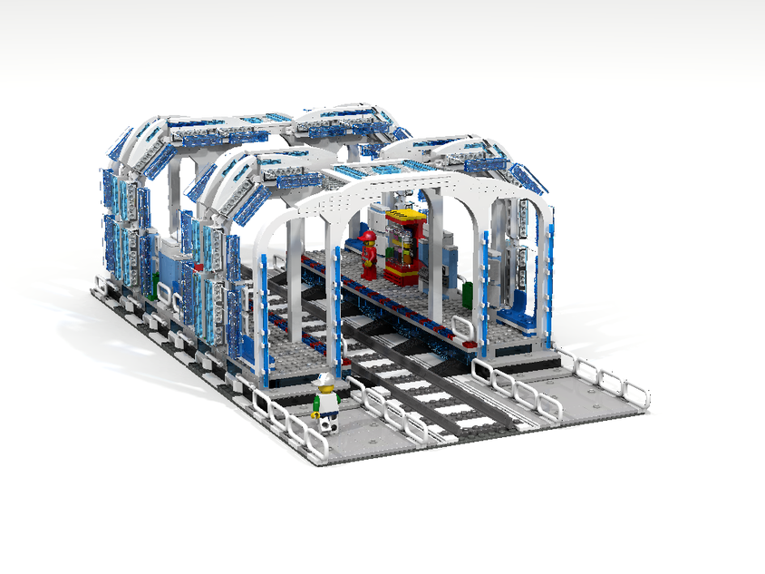 Lego discount subway station