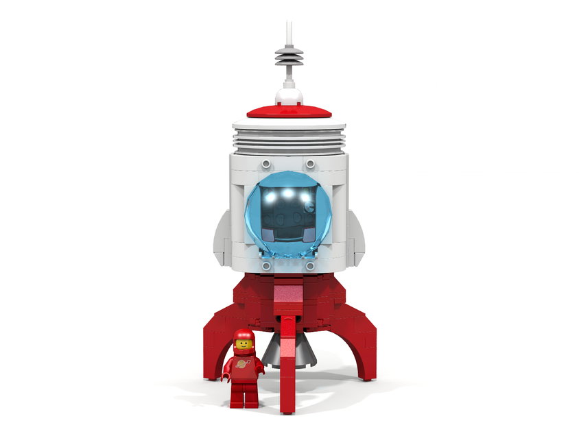 Lego rocket 2025 ship ideas