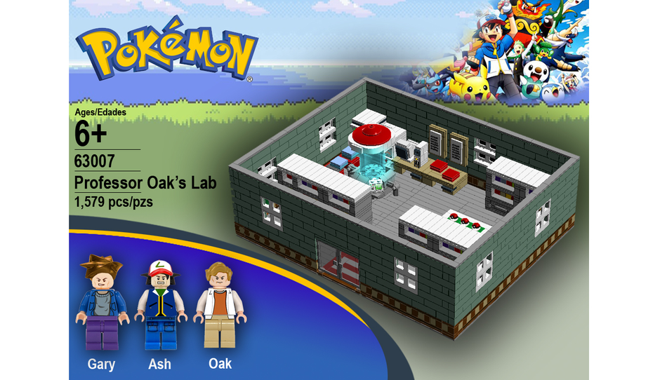 LEGO IDEAS - Pokemon Professor Oak's Lab