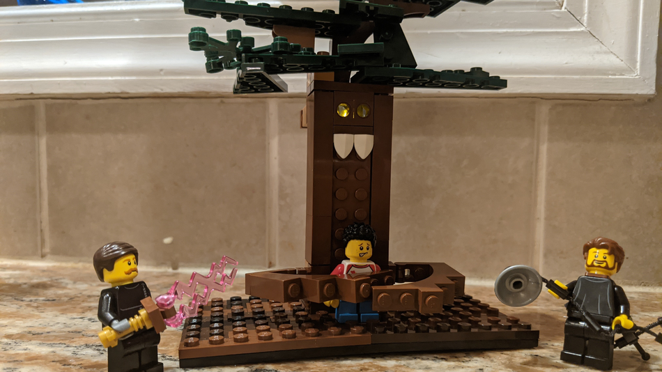 LEGO IDEAS Build a Ghost You Are Afraid Of Tree Monster