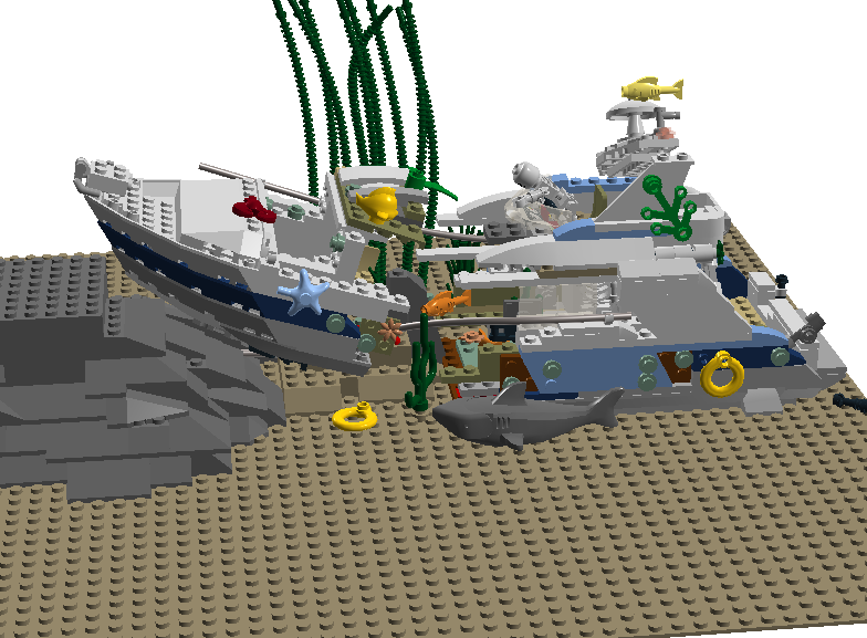 Lego 2025 ideas shipwreck