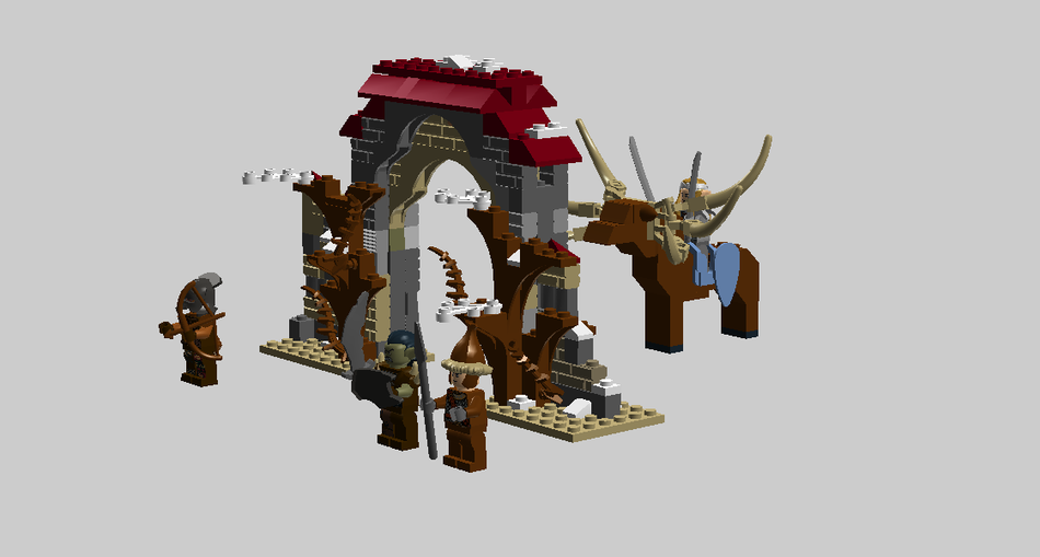 LEGO IDEAS The Hobbit Gateway to Dale