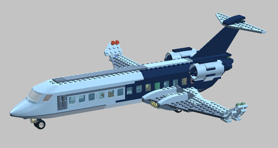 Lego discount passenger plane