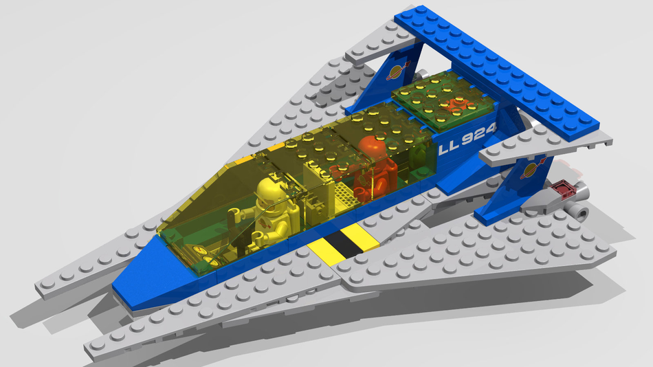 Lego discount classic spaceship