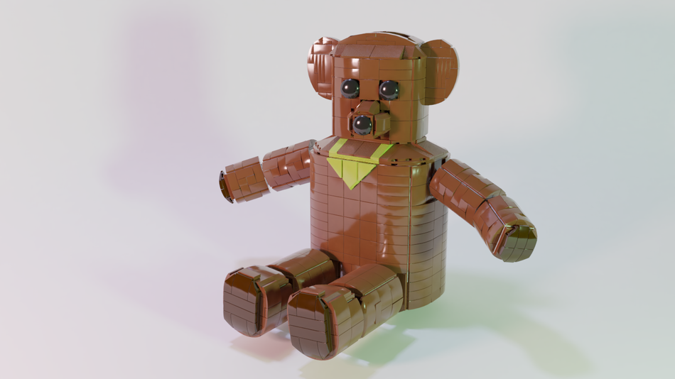 Lego teddy bear discount piece