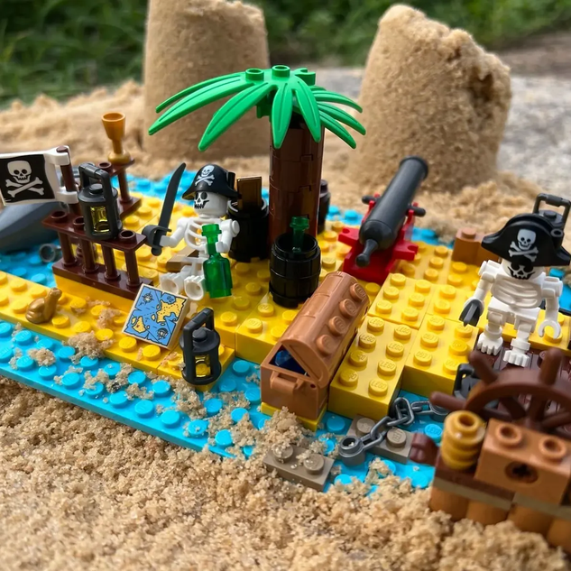 Lego ideas pirate store island