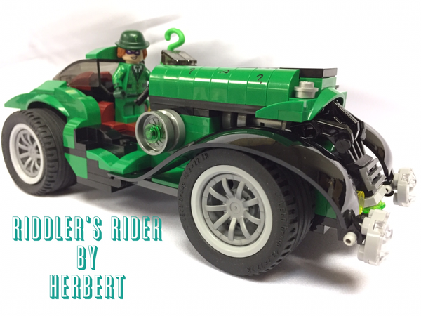 riddler car lego