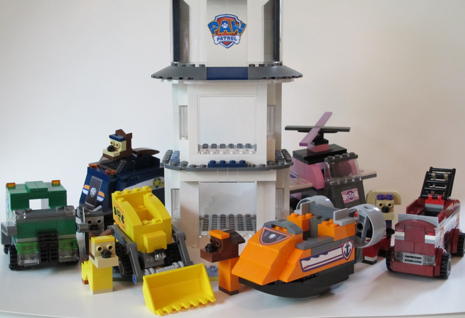 lego paw patrol tower