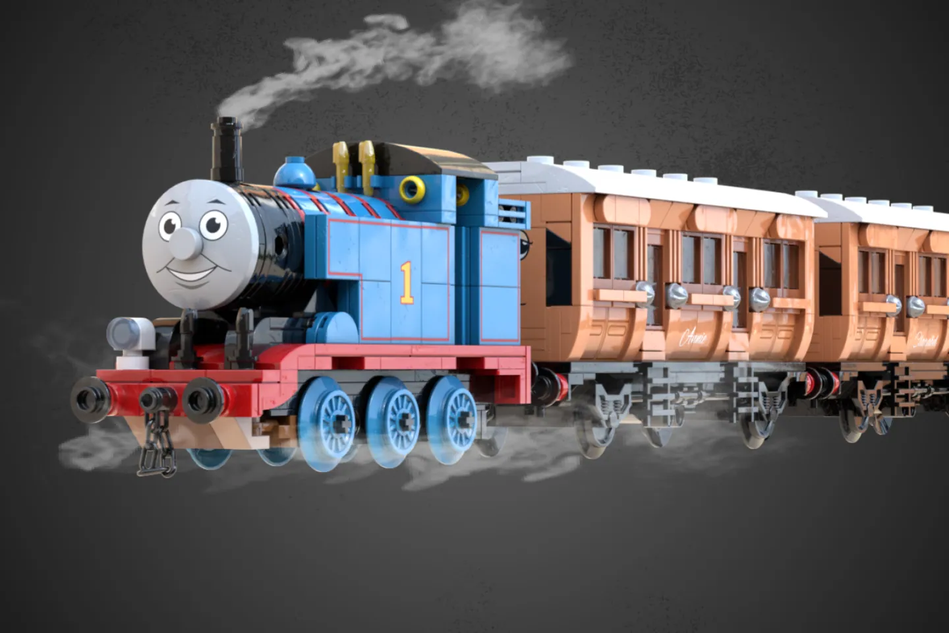 Build a thomas the tank engine online