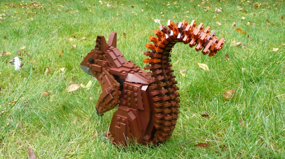 Lego squirrel cheap