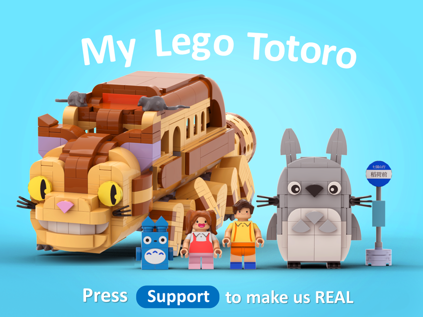 LEGO IDEAS - My Neighbor Totoro