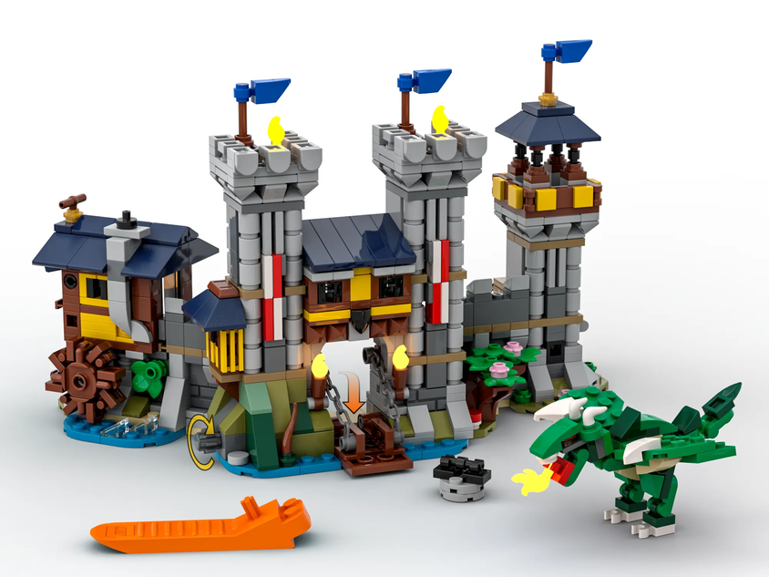 LEGO IDEAS 90th Anniversary Castle Theme Celebrations The