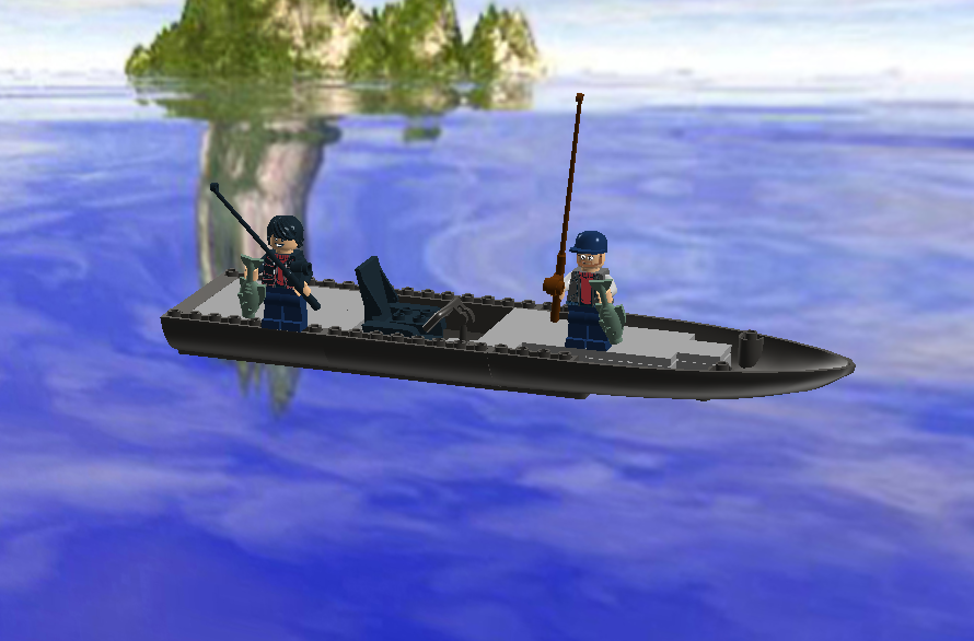 Bass boat lego new arrivals