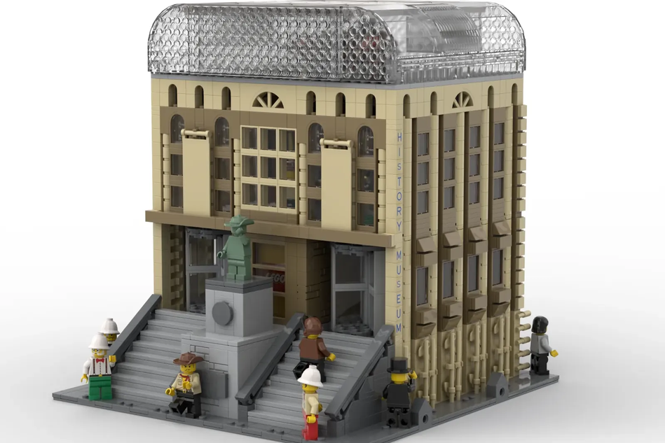 Lego best sale museum moc