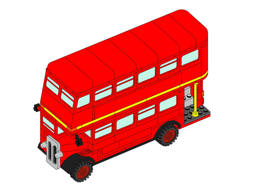 Triple decker bus lego hot sale