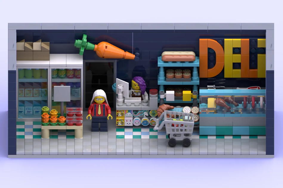 Lego creator shop grocery store