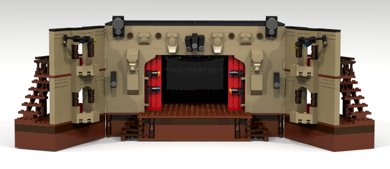 LEGO IDEAS - Rebuildable Theatre Stage