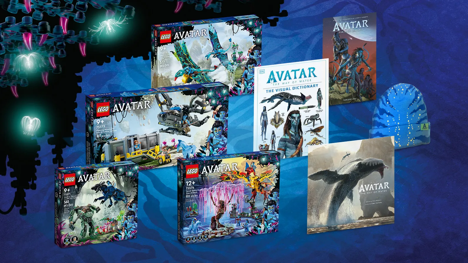 LEGO® Avatar new parts review: 75571, 75572, 75573, 75574 and