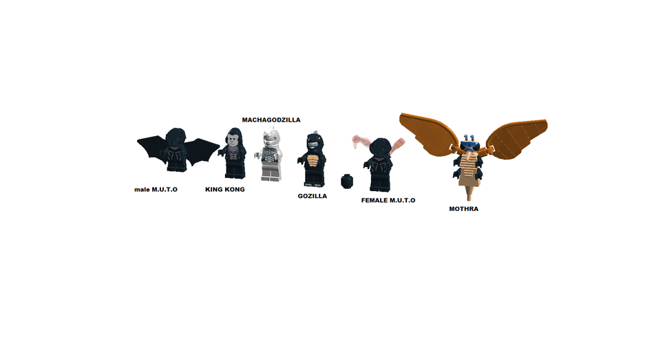 LEGO IDEAS Lego Godzilla Project