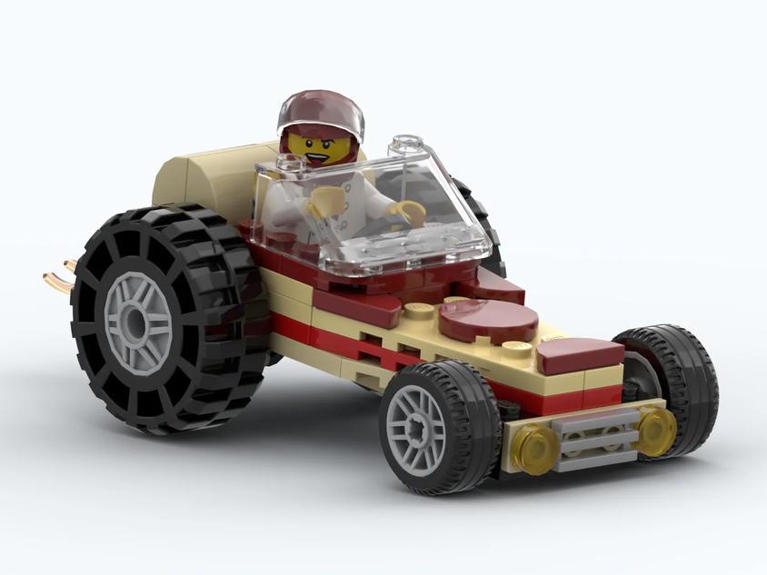 Lego pizza online car