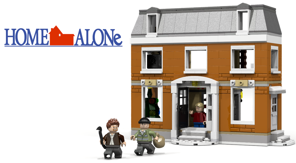 Lego ideas best sale home alone house