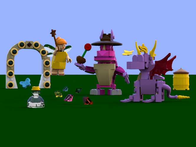 LEGO IDEAS Spyro the Dragon