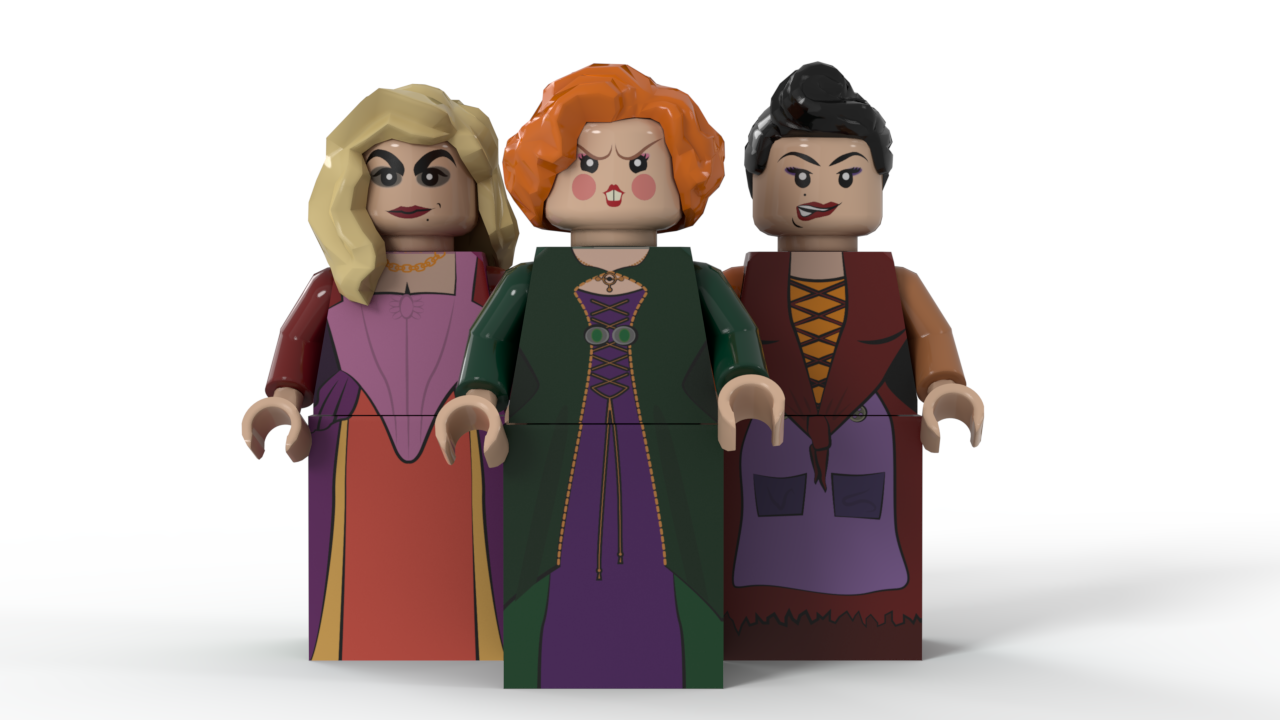 LEGO IDEAS Hocus Pocus Sanderson Sisters' Cottage
