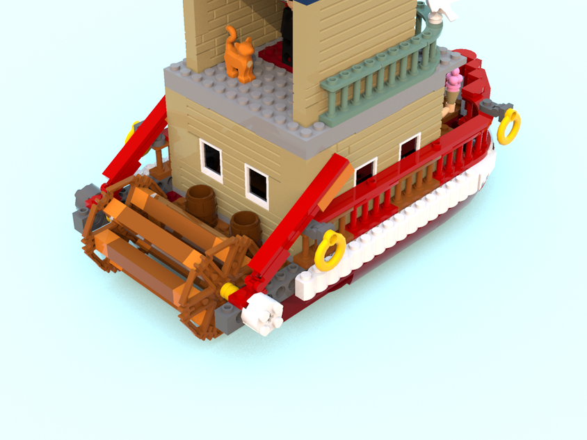 Lego paddle boat on sale