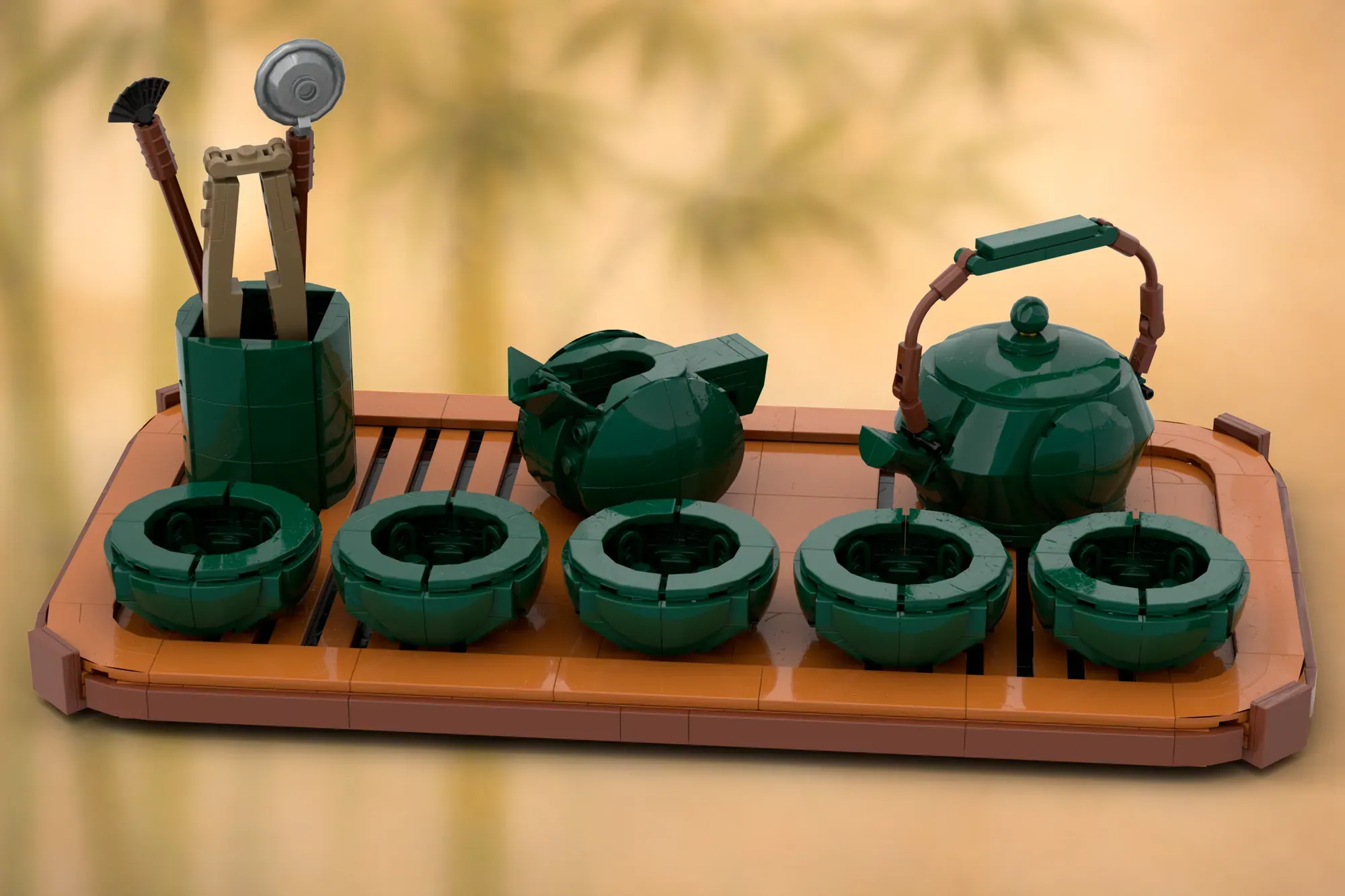 お茶大好きセットです! Tea Ceremony Set | 茶道套裝 | LEGO® Ideas
