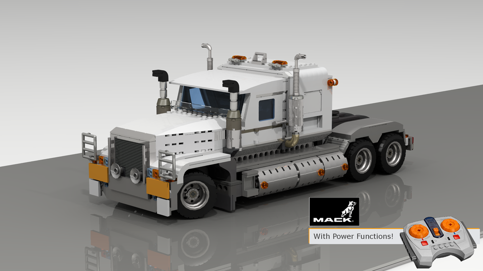 Lego mack sales power functions