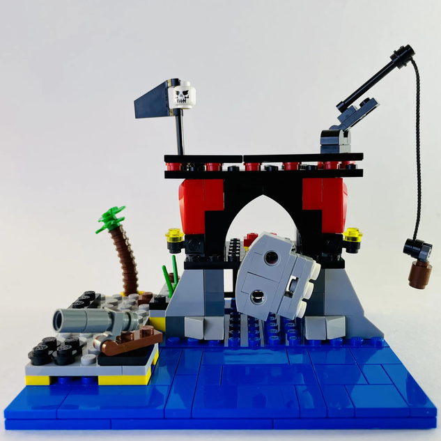 Skull Island - LEGO Pirates set 6279