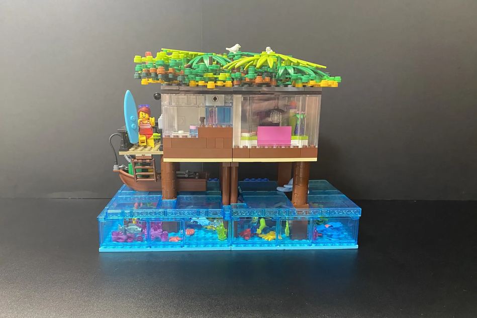 Lego hut discount