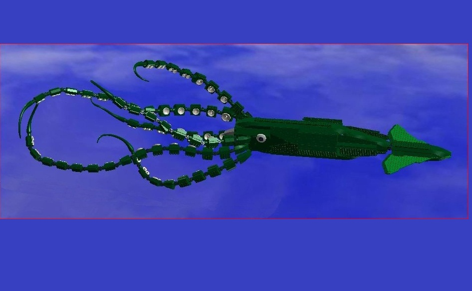 Lego giant online squid