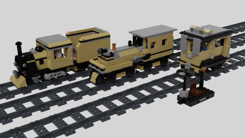 lego steam train
