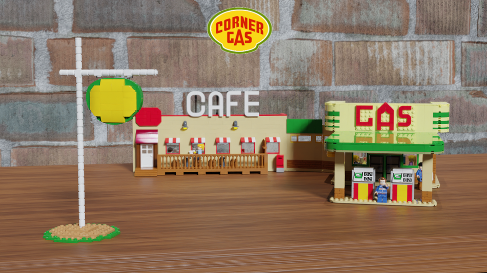 LEGO IDEAS - Lego Corner Gas Project
