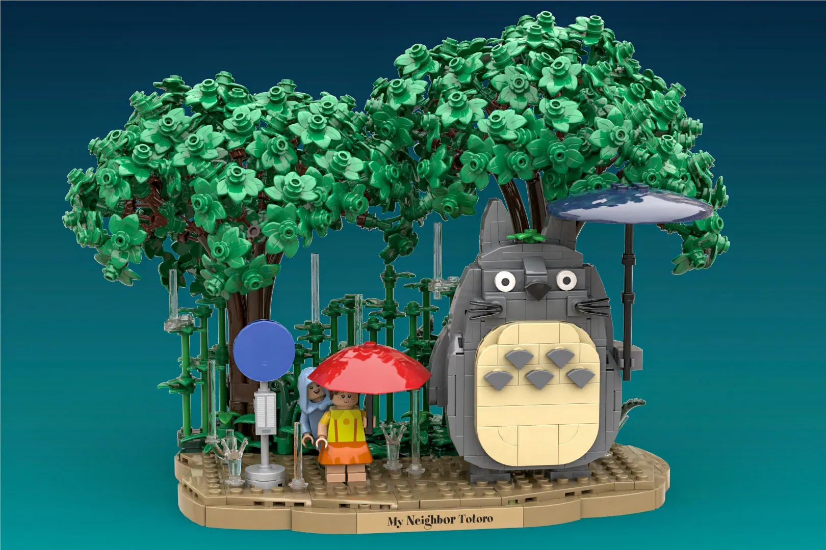 totoro　40個LAN My Neighbor Big Totoro Plush Doll M Laugh Studio Ghibli